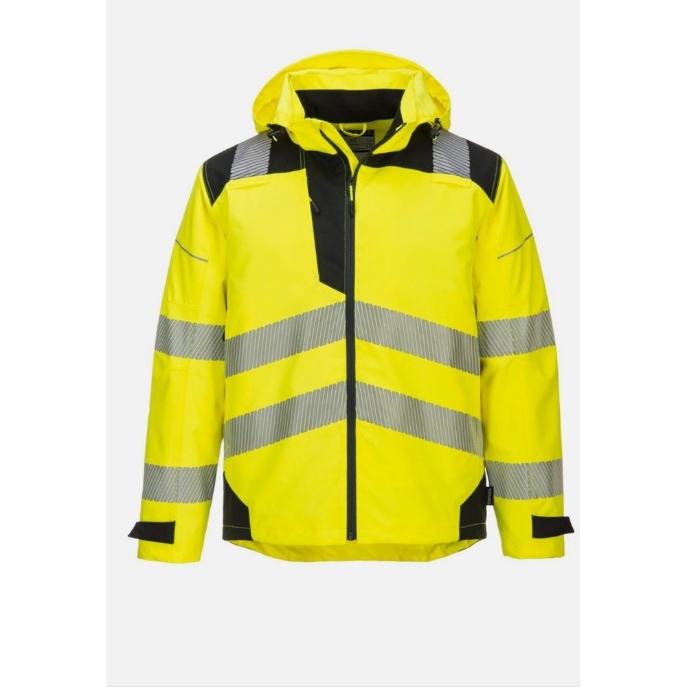 PORTWEST PW3 HI-VIS WINTER JACKET – T400 Safety Rain Reflective